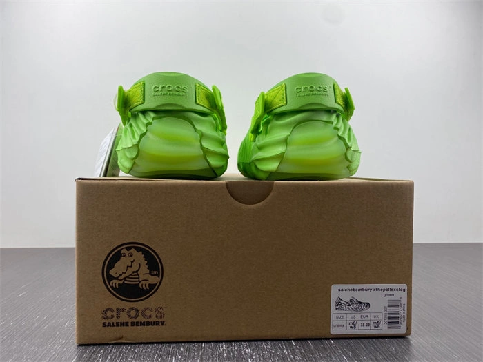 Crocs Pollex Clog by Salehe Bembury Crocodile 207393-30T Refined 5596