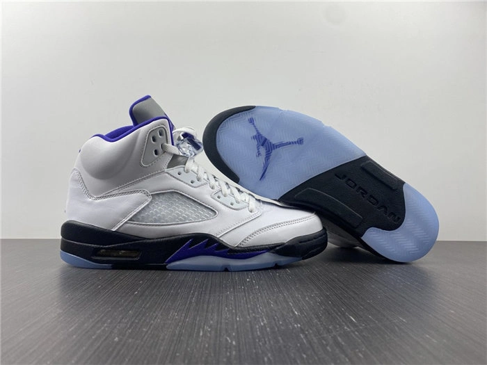 Upgraded Jordan 5 Retro Dark Concord DD0587- 4005