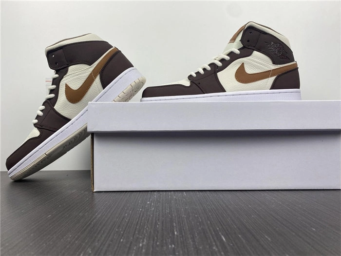 Jordan1 Mid SE Brown Basalt Oatmeal DO6699- HighQuality 3698