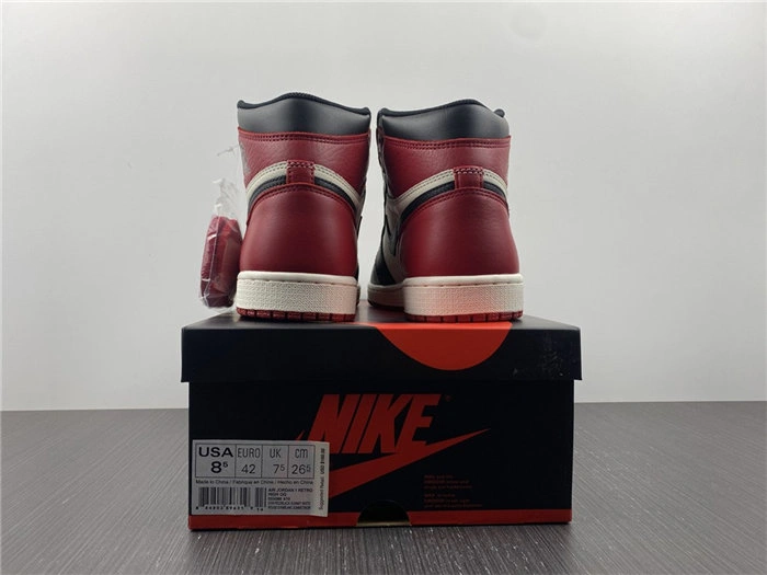 Jordan1 Retro Bred Toe 555088- Original 3632