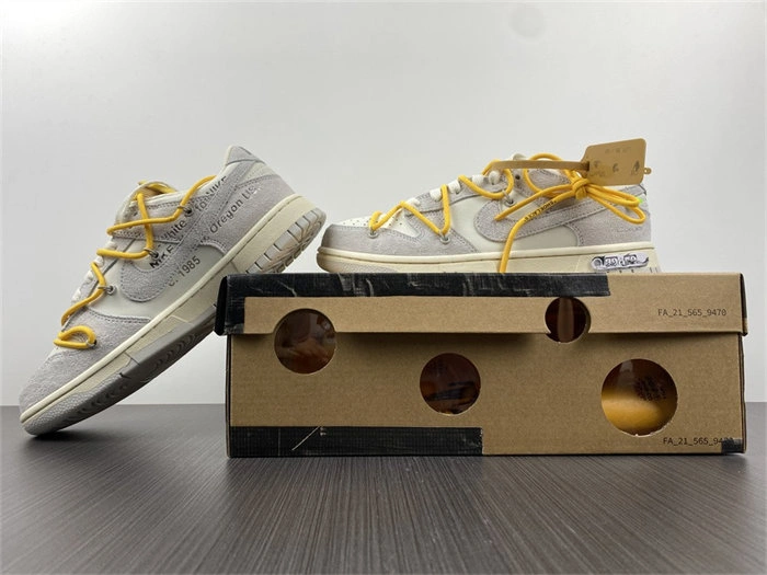 Nike Dunk Low Off-White Lot 39 DJ0950- Timeless 5053