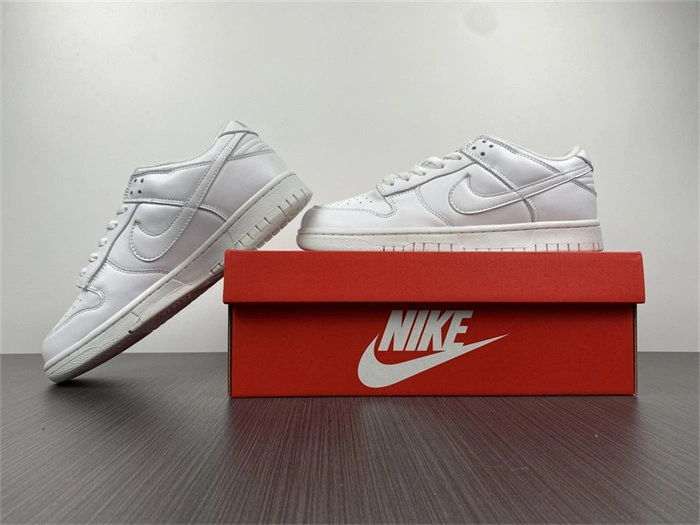 Affordable Nike Dunk Low Triple White DD1503- 4808