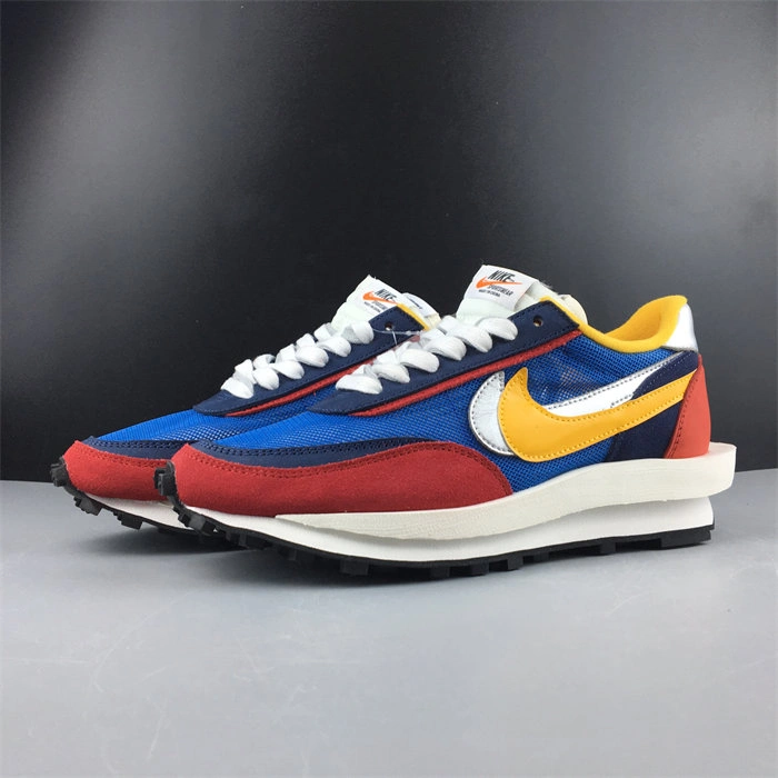 Breathable Nike LD Waffle sacai Blue Multi BV0073- 5245