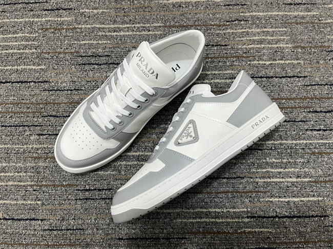 Sophisticated Prada Leather Sneaker 3313